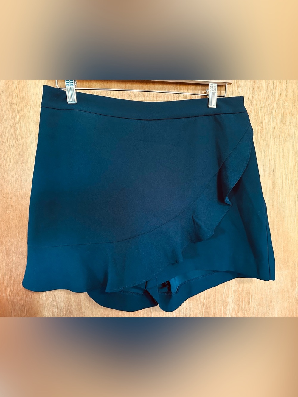 NWT Express Black Skort with Ruffle